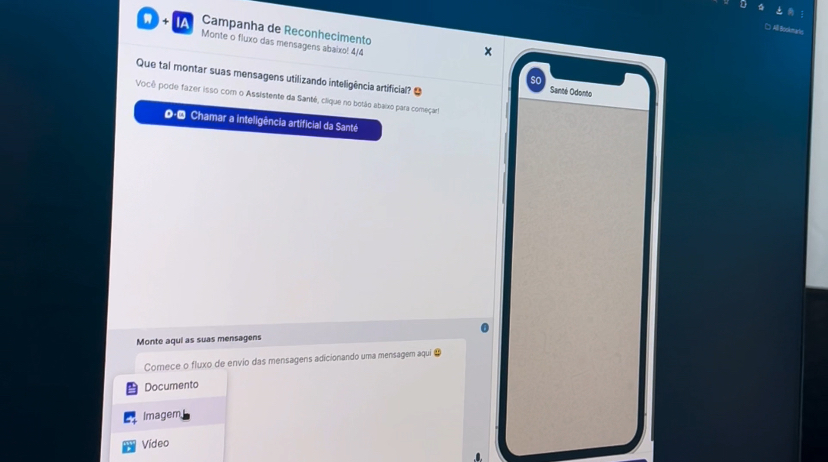 Campanhas de marketing por WhatsApp para dentistas, médicos e esteticistas