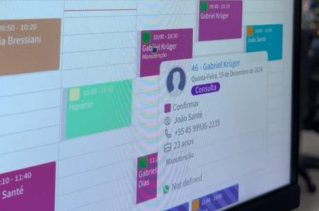 Agenda inteligente para dentistas, médicos e esteticistas